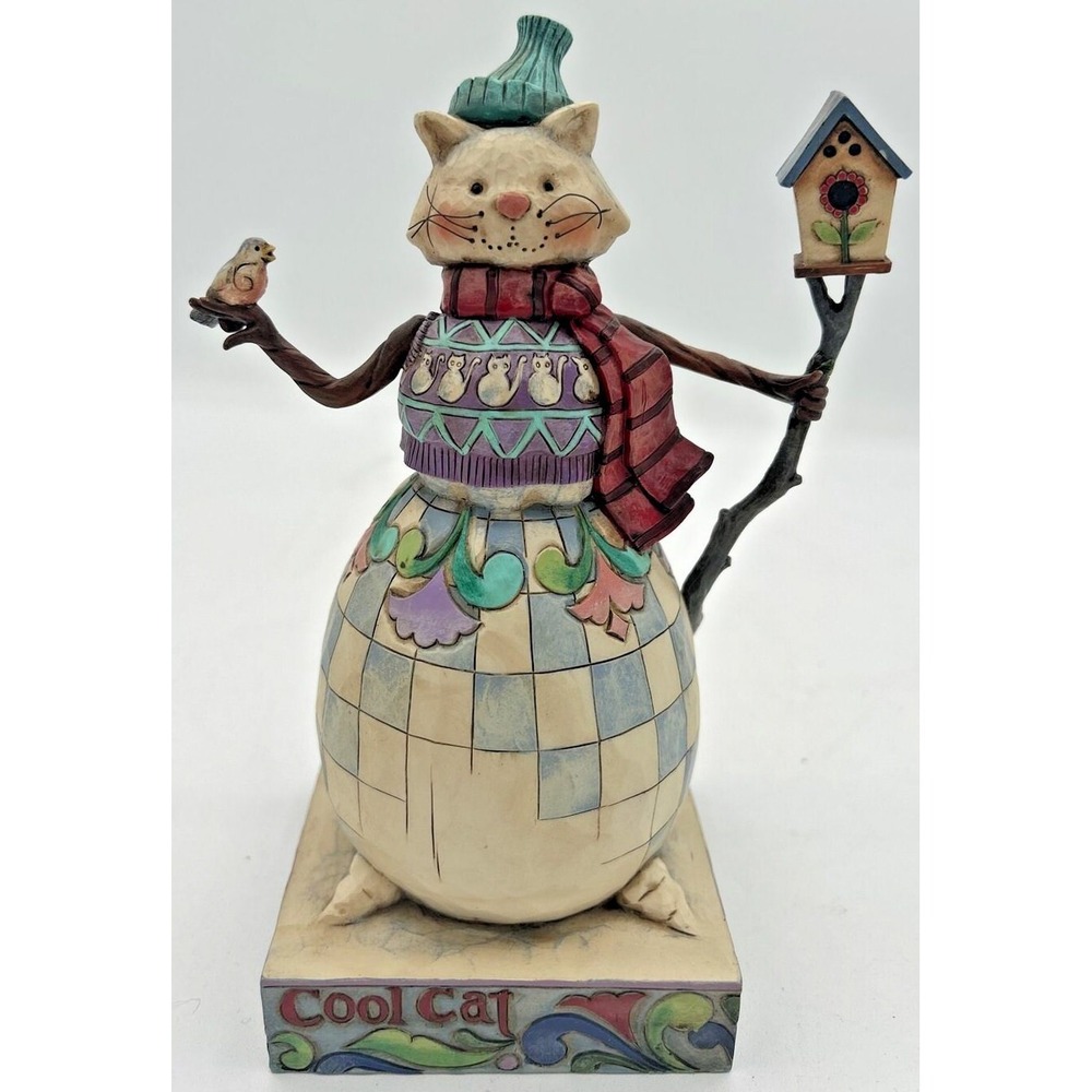 2008 Jim Shore "Cool Cat" Figurine No‎ Box SKU 4010626/JS6
